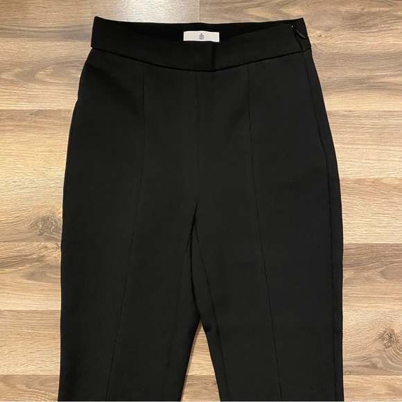 Aritzia Babaton Black Skinny Slit Front Trousers - Picture 5 of 7